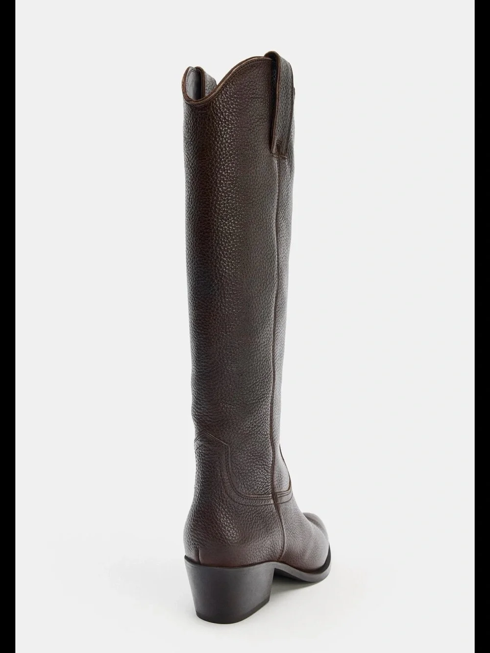 ZARA  100% Leather NWT LEATHER ❗️HIGH BOOTS SIZE 6.5